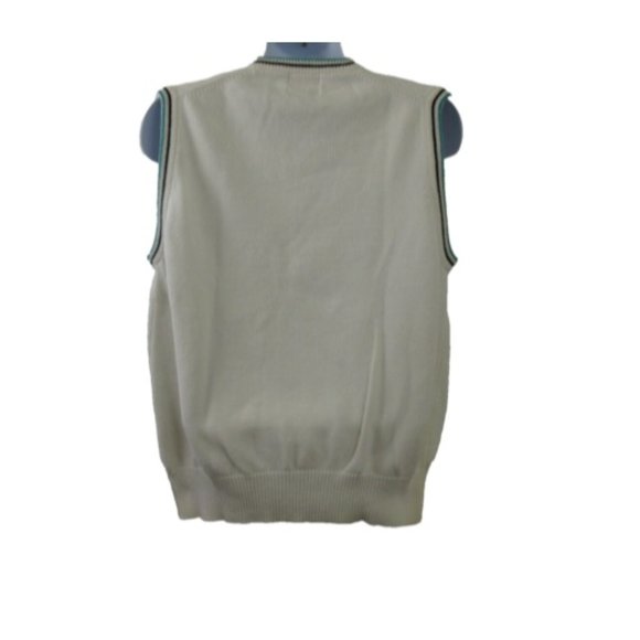 La Mode Active Sportswear Sweater Vest 100% Cotton Size XL Golf "The Cardinal" - Picture 3 of 6
